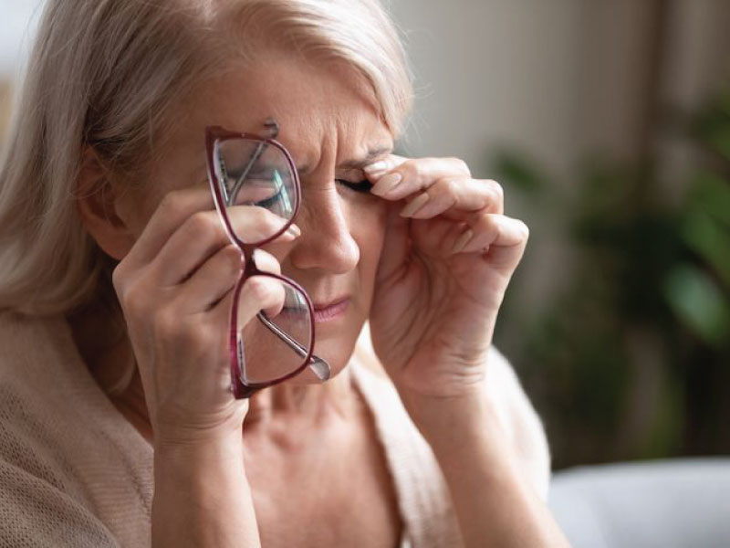 مشکلات بینایی در بیماری ام اس